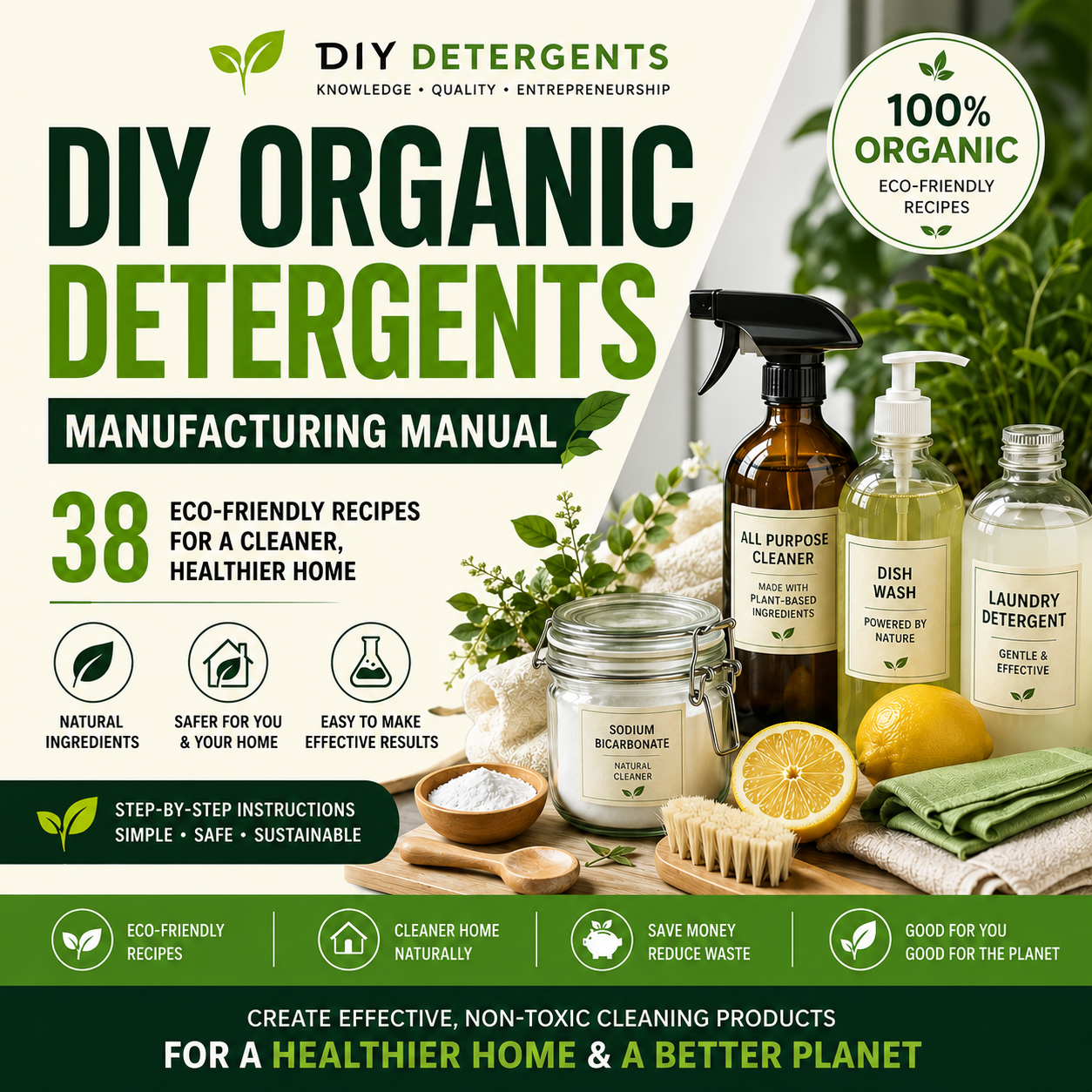 Start Your Own Organic Bath, Body & Household Detergents Products Business – Get Both Manuals For Only R295! - Instant Download - Image 3
