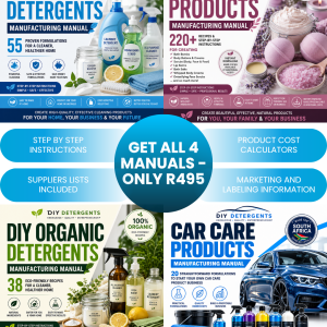 Limited-Time Special Offer – Get All 4 Manuals For Only R495! - Instant Download
