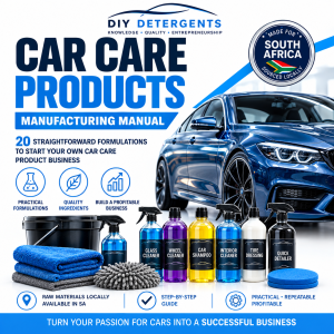 Start Your Own Car Care Product Line — 20 Proven Formulations + Business Toolkit